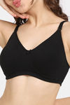 Zivame Double Layered Non Wired 3/4th Coverage Tshirt Bra - Tap Shoe — thumbnail 4